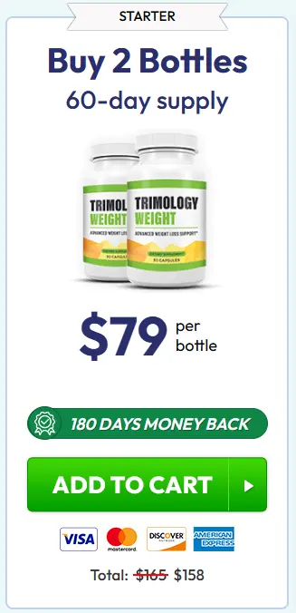 Trimology natural weight management supplement
